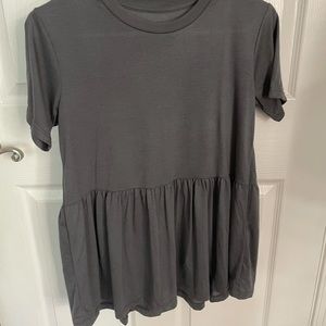Grey american eagle top